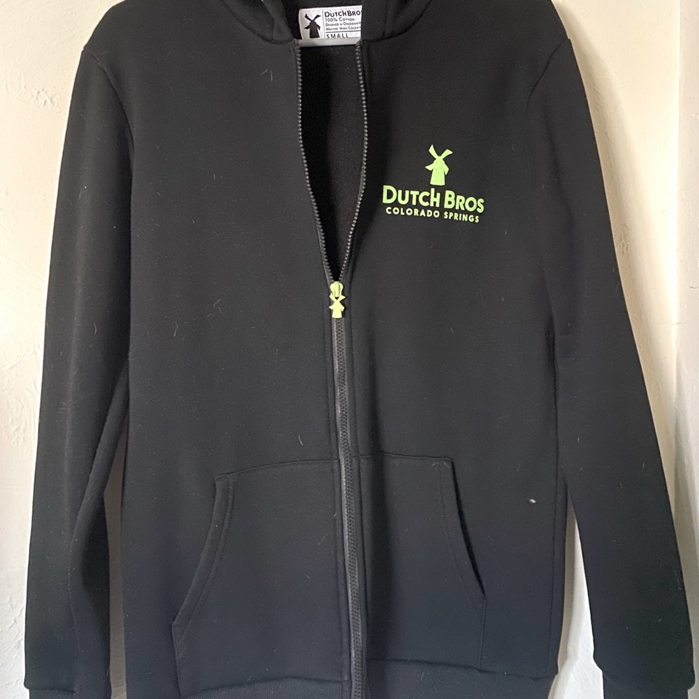 Dutch bros zip up